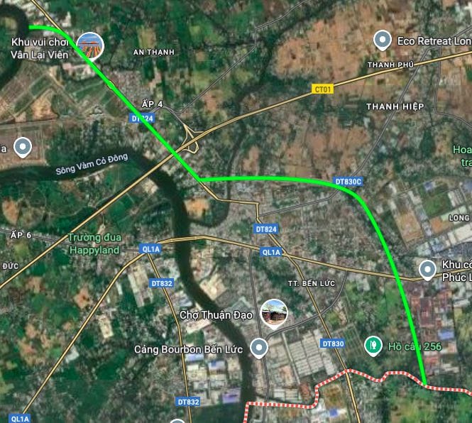 Các tuyến đường tỉnh lộ xung quanh The Solia