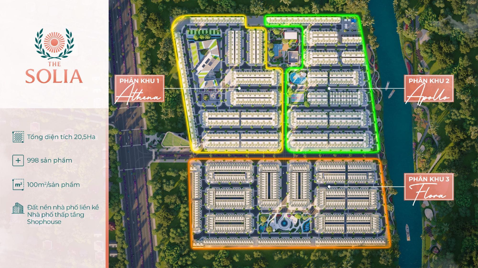 Mặt Bằng Tổng Quan The Solia