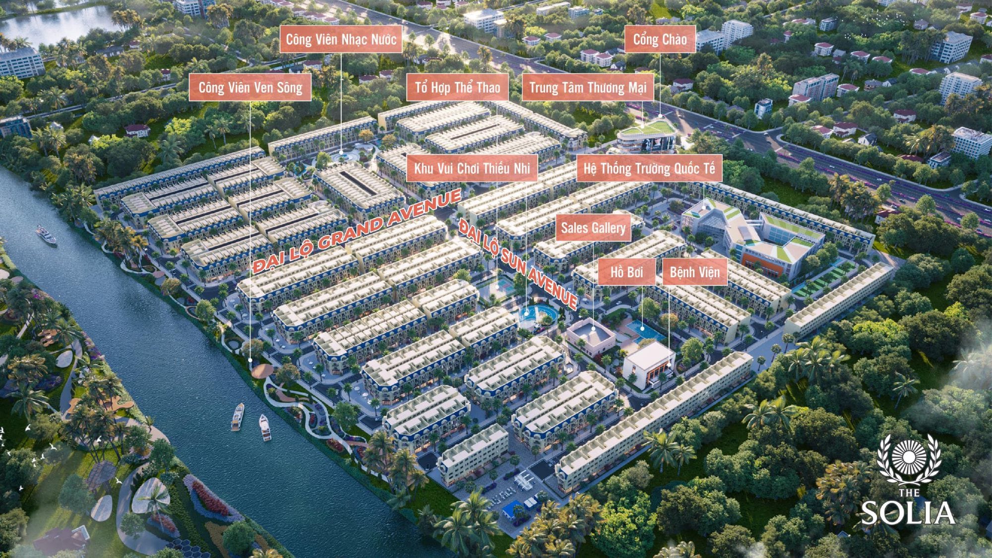 Tiện Ích The Solia Bến Lức