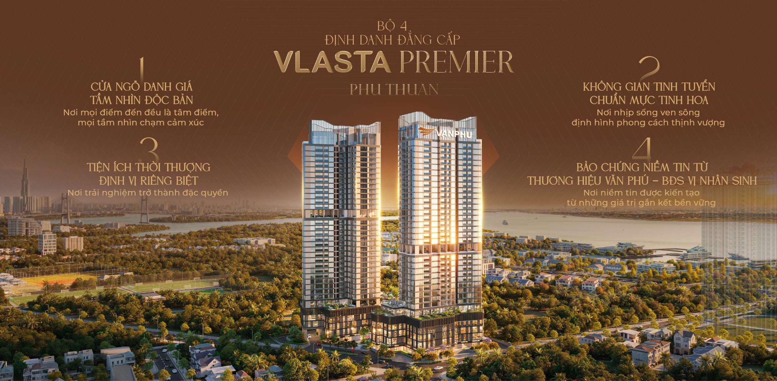Hình ảnh Vlasta Premier với hiệu ứng luxury