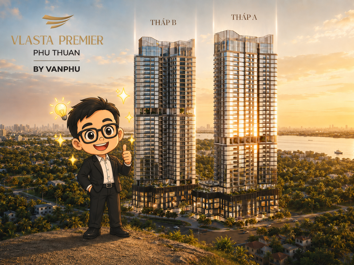 Vlasta Premier Đào Trí Phú Thuận với không gian sống cao cấp và nguồn cung giới hạn