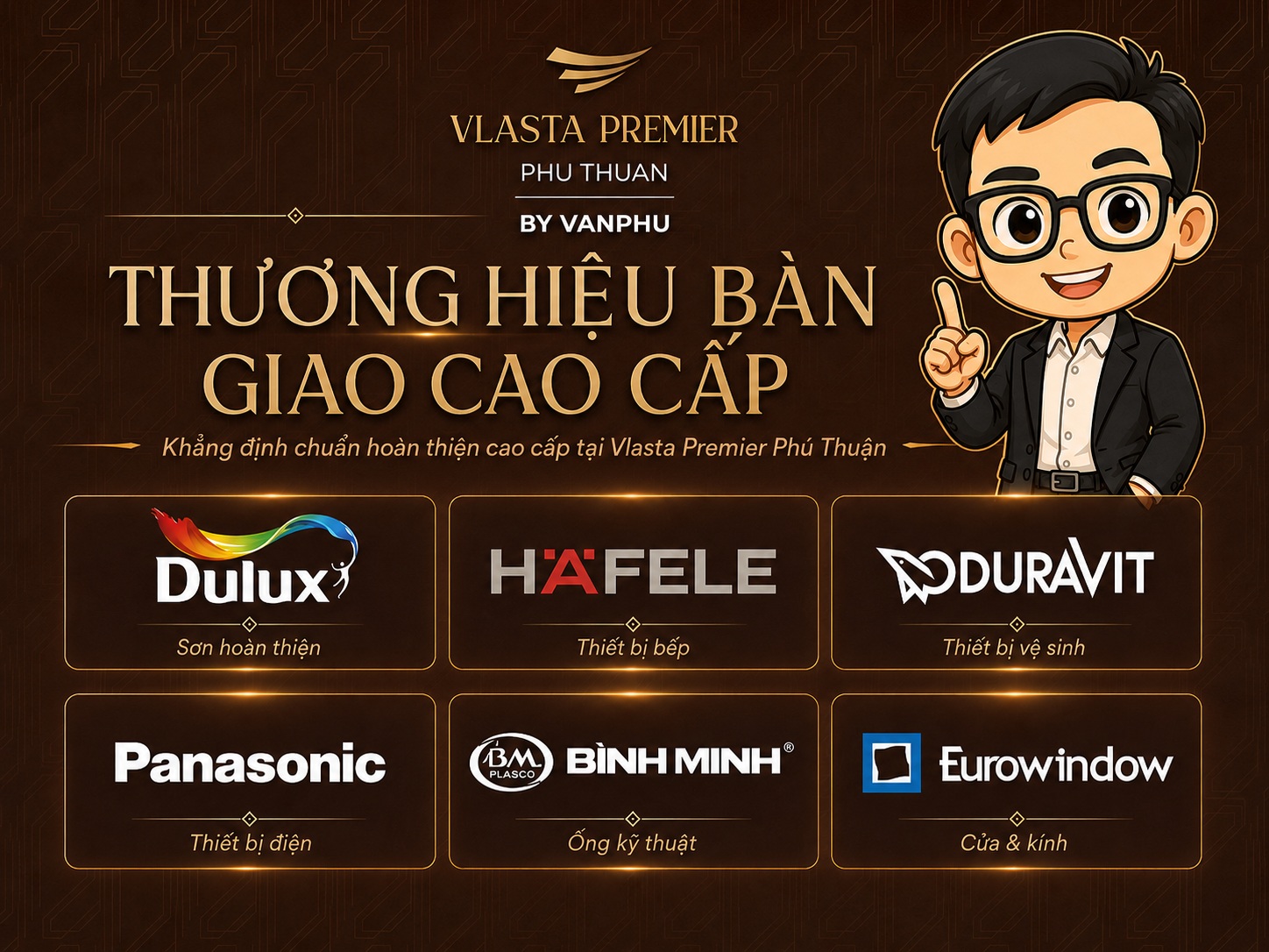 Chất lượng căn hộ Vlasta Premier nhìn từ thương hiệu bàn giao cao cấp