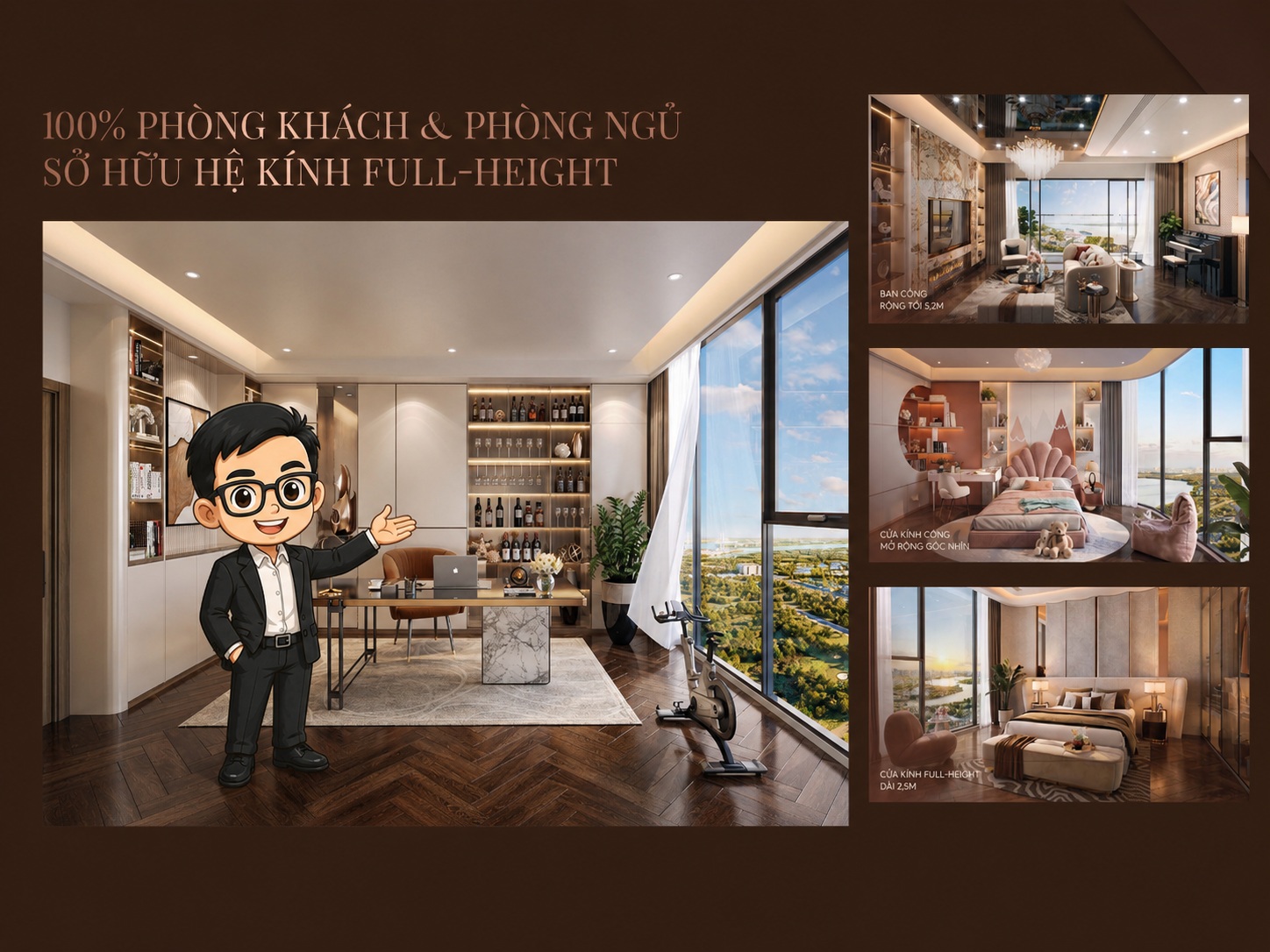 Thương hiệu bàn giao cao cấp tại căn hộ Vlasta Premier