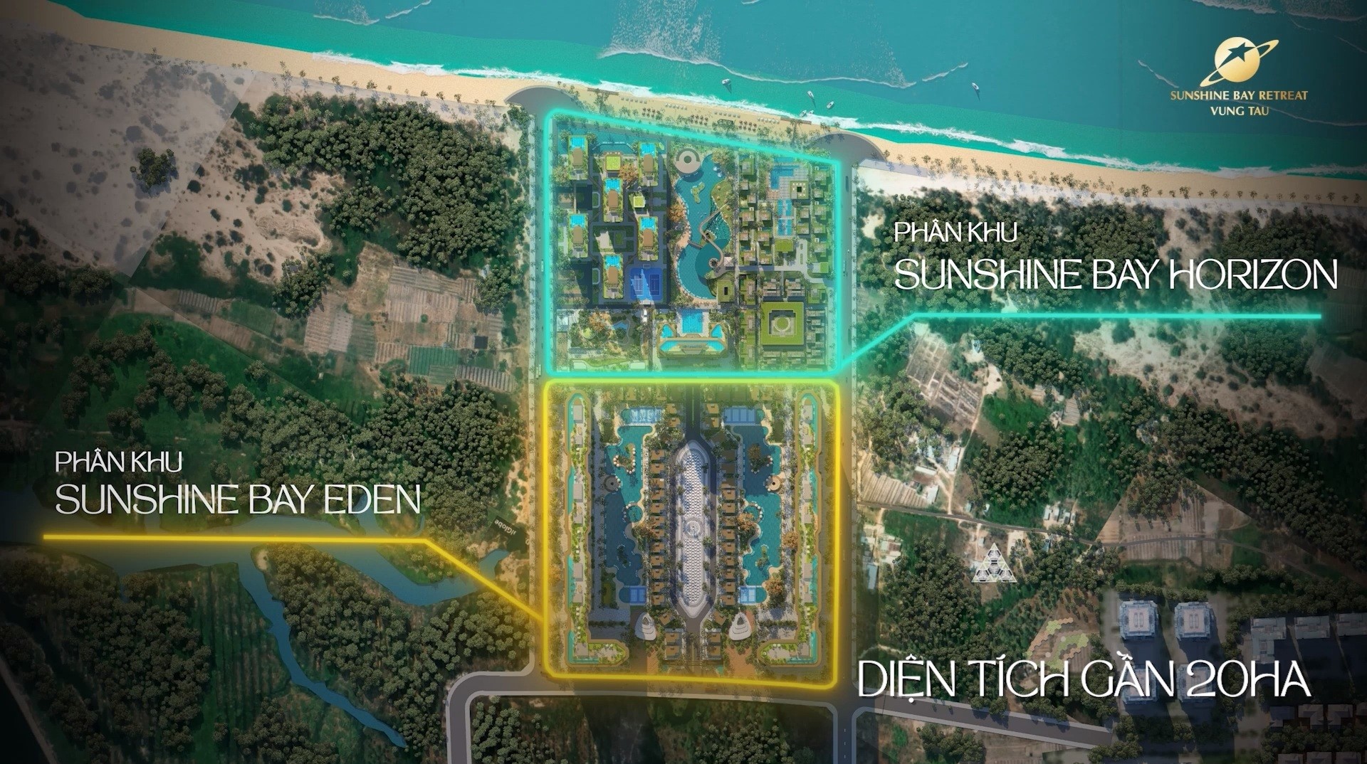 Sunshine Bay Retreat phân khu dự án tổng quan