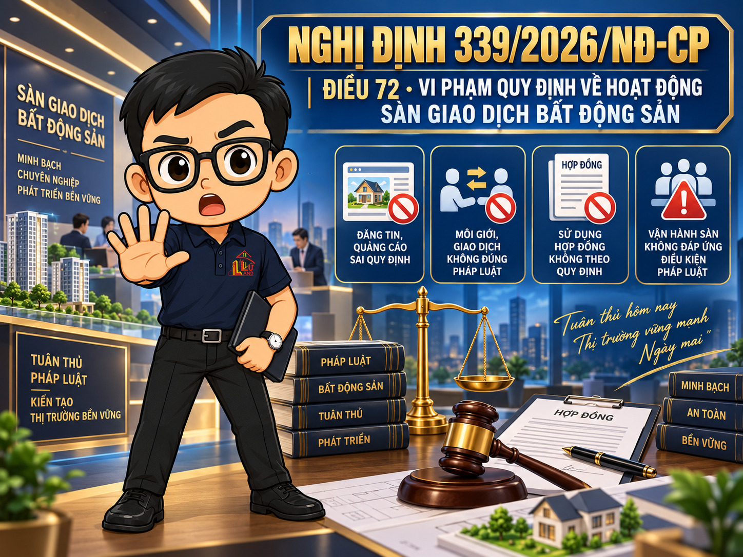 Đưa hàng chưa đủ pháp lý lên sàn có thể bị phạt đến 600 triệu đồng