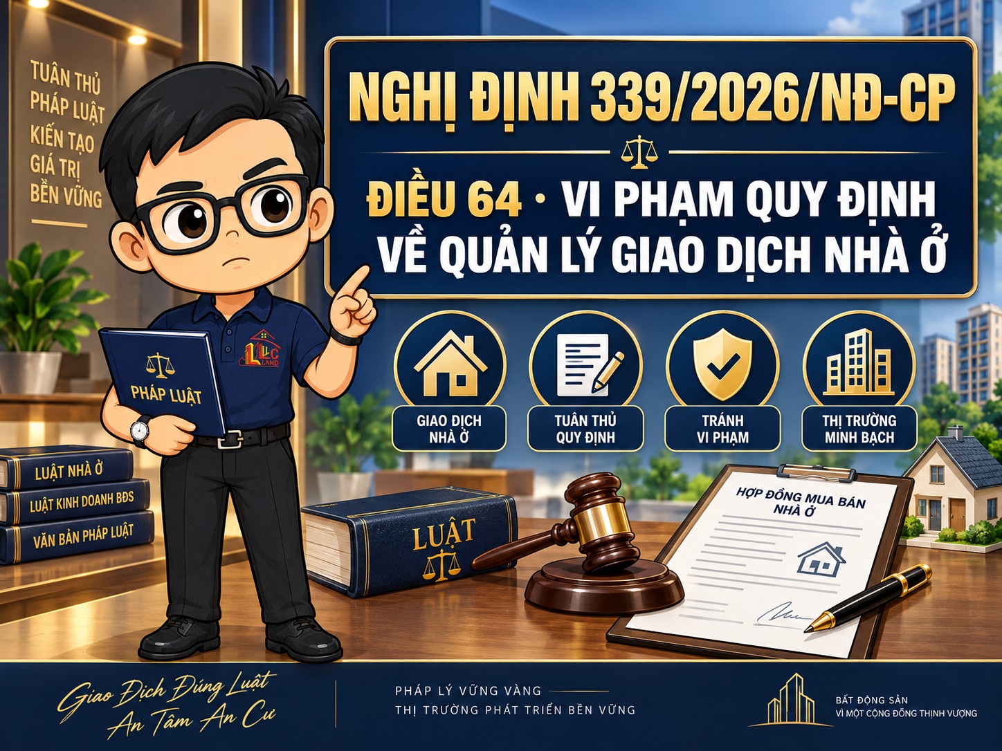 Mua suất nhà ở xã hội rồi bán lại sai quy định có thể vừa bị phạt vừa bị thu hồi nhà