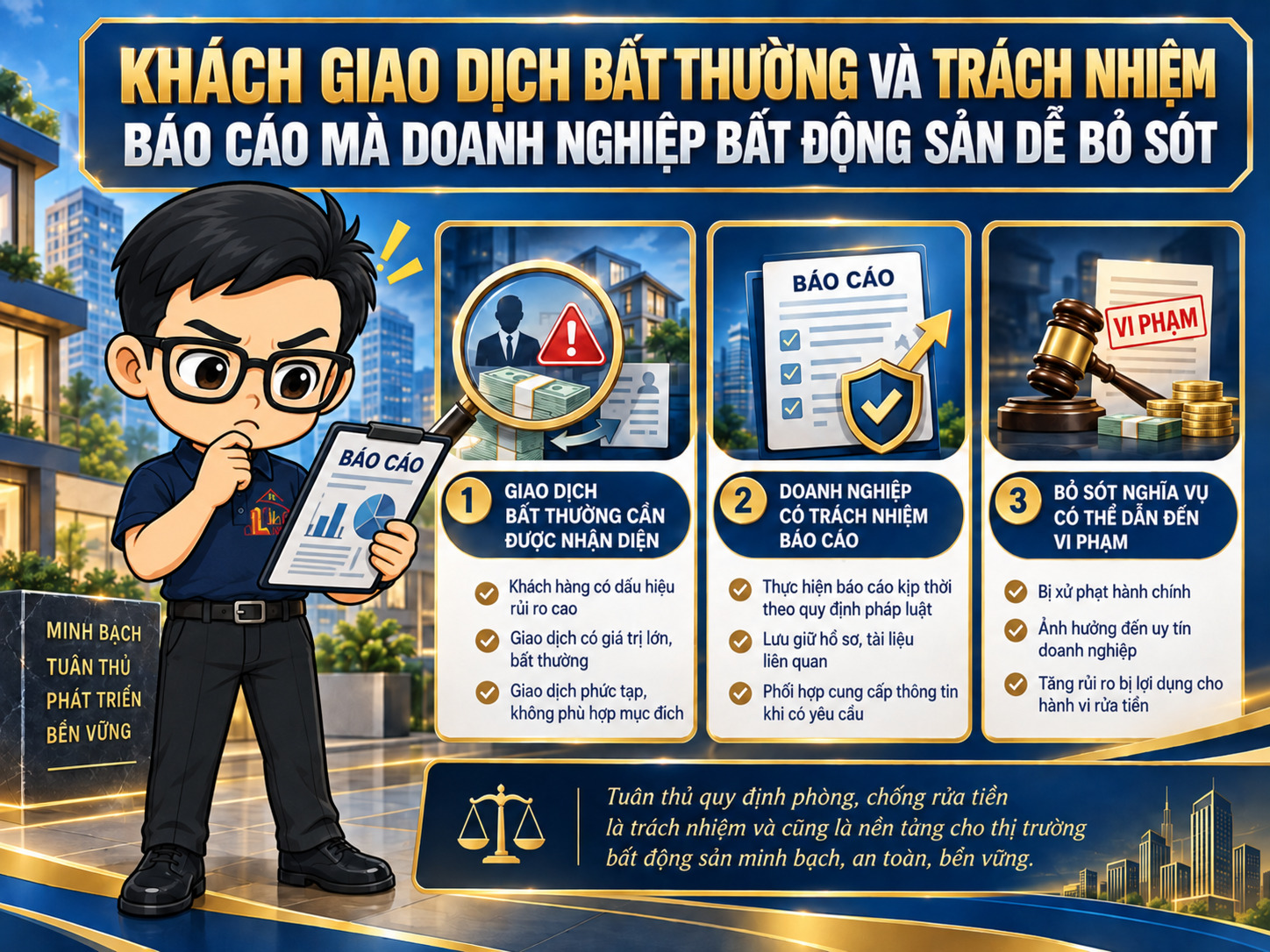 Hình Đại Diện Giao Dịch Bất Thường Và Nghĩa Vụ Báo Cáo