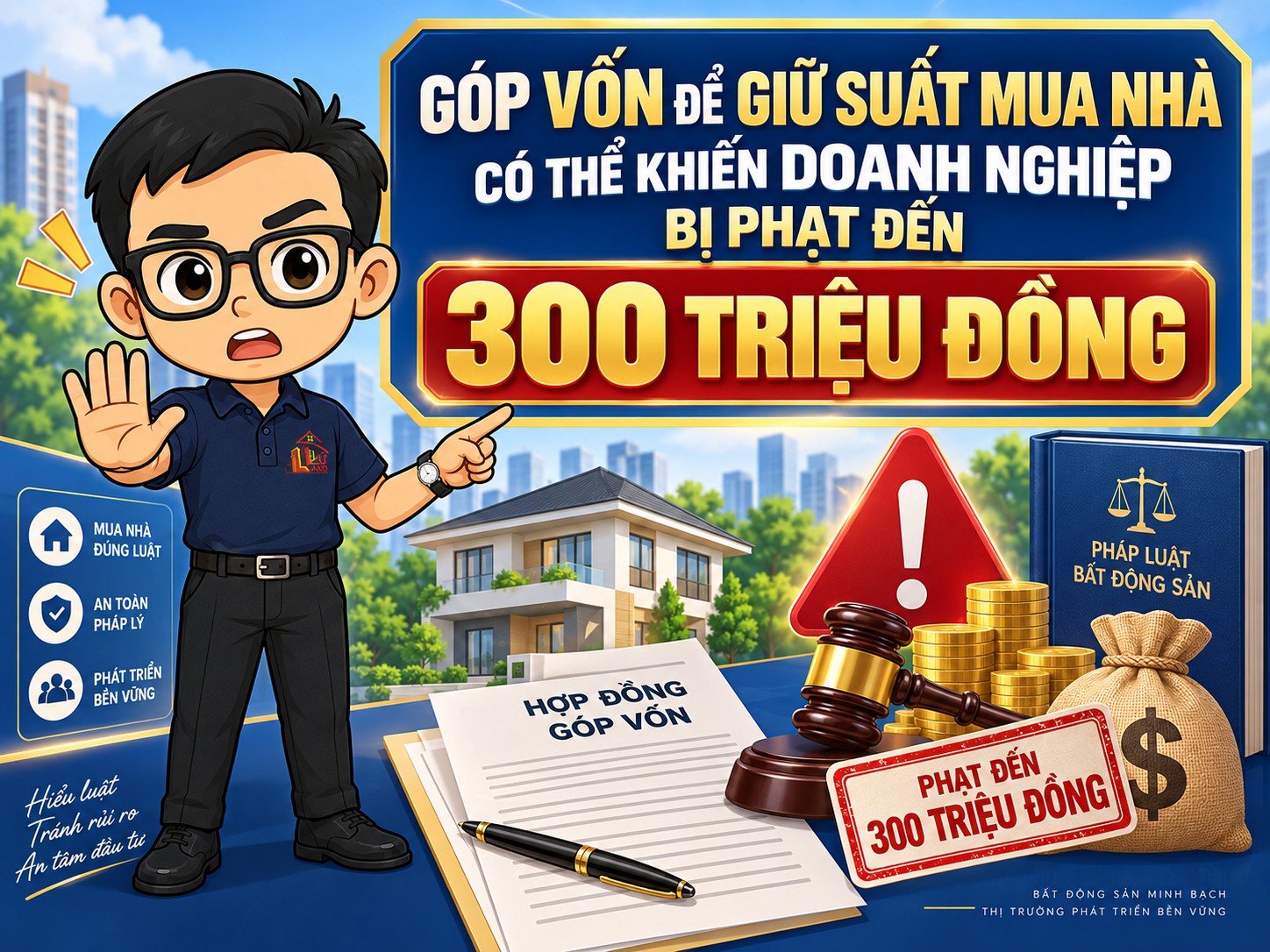 Hình Đại Diện Góp Vốn Phạt 300 Triệu